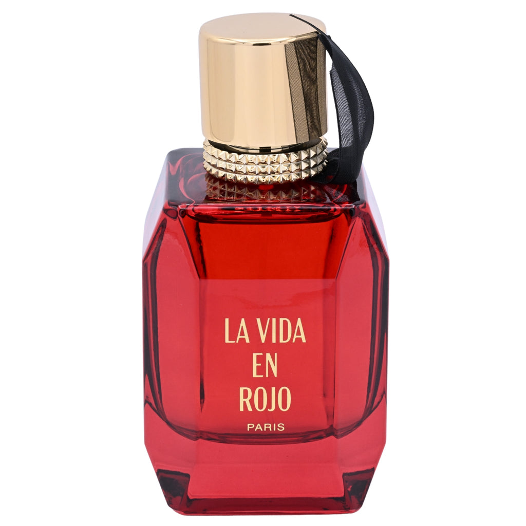 Lomani La Vida En Rojo Eau de Parfum Spray for Women 3.4 oz (100 ml) by Lomani