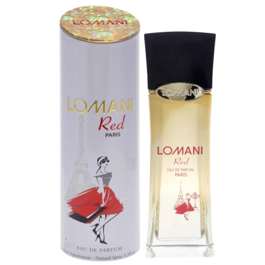 Lomani Red Eau de Parfum (EDP) Spray for Women 3.3 oz / 100 ml