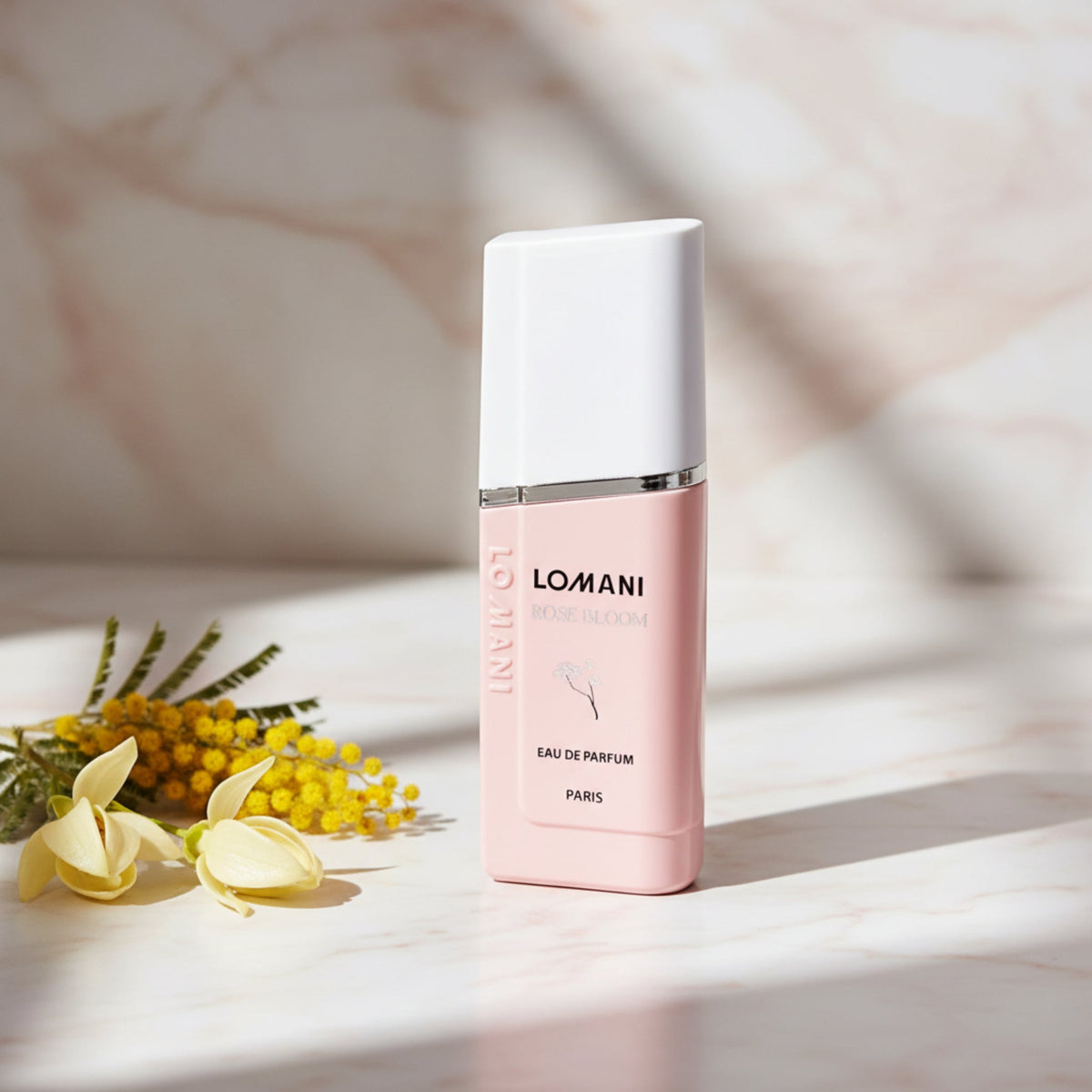 Lomani Rose Bloom Eau de Parfum Spray for Women 3.3 oz (100 ml) - New Retail Box