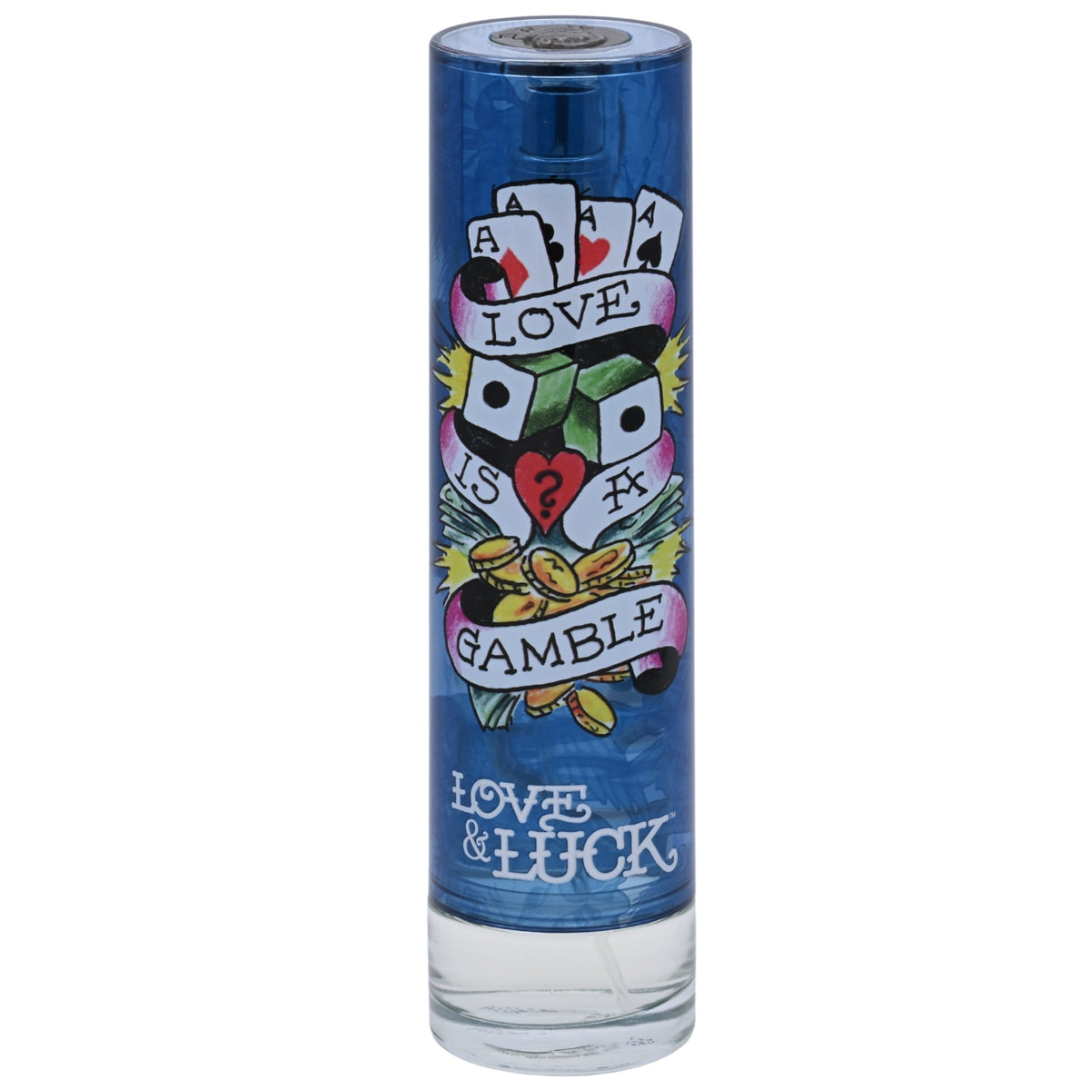 LOVE & LUCK Ed Hardy by Christian Audigier 3.4 / 3.3 oz EDT for Men New In Box