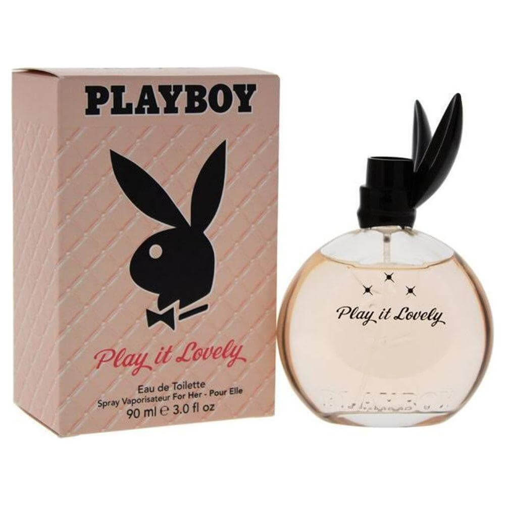 PLAY IT LOVELY by Playboy perfume for women 3.0 oz EDT New in Box