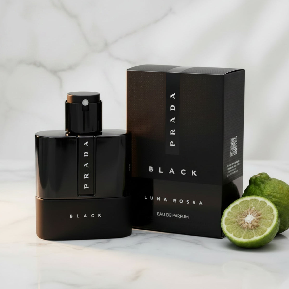 Luna Rossa Black by Prada cologne for men EDP 1.6 oz New in Box