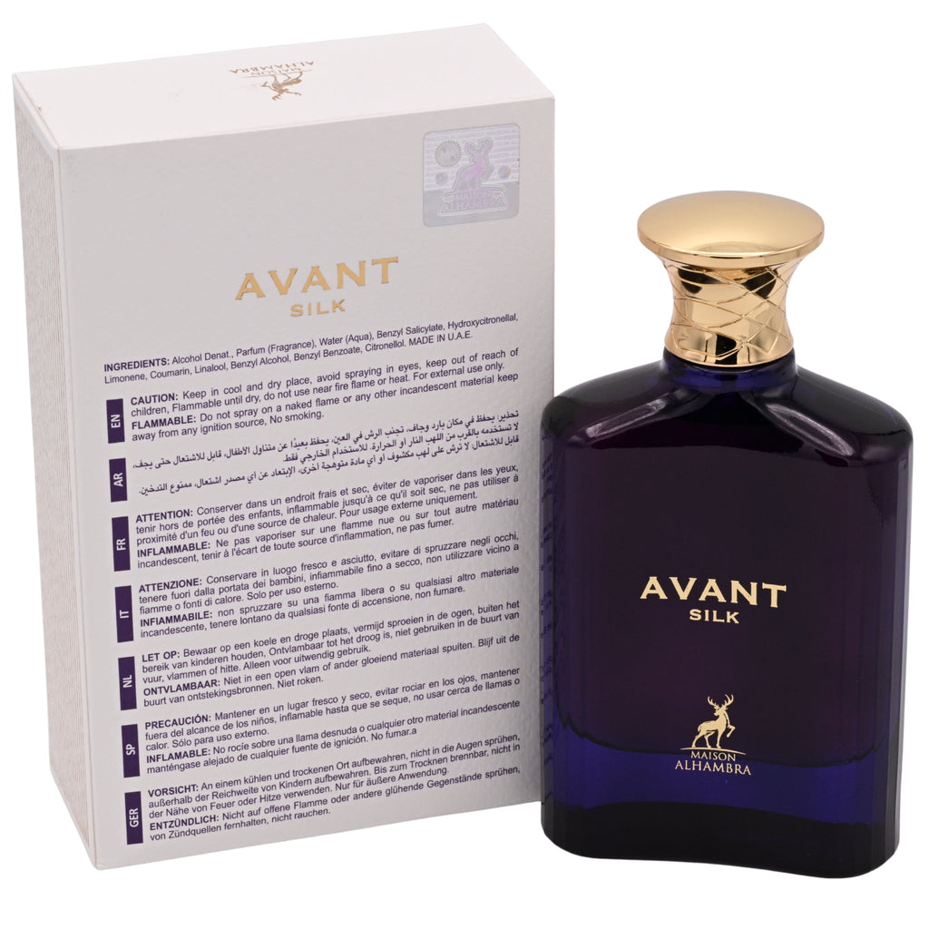Maison Alhambra Avant Silk Eau de Parfum Spray Unisex 3.4 oz (100 ml) - Maison Alhambra