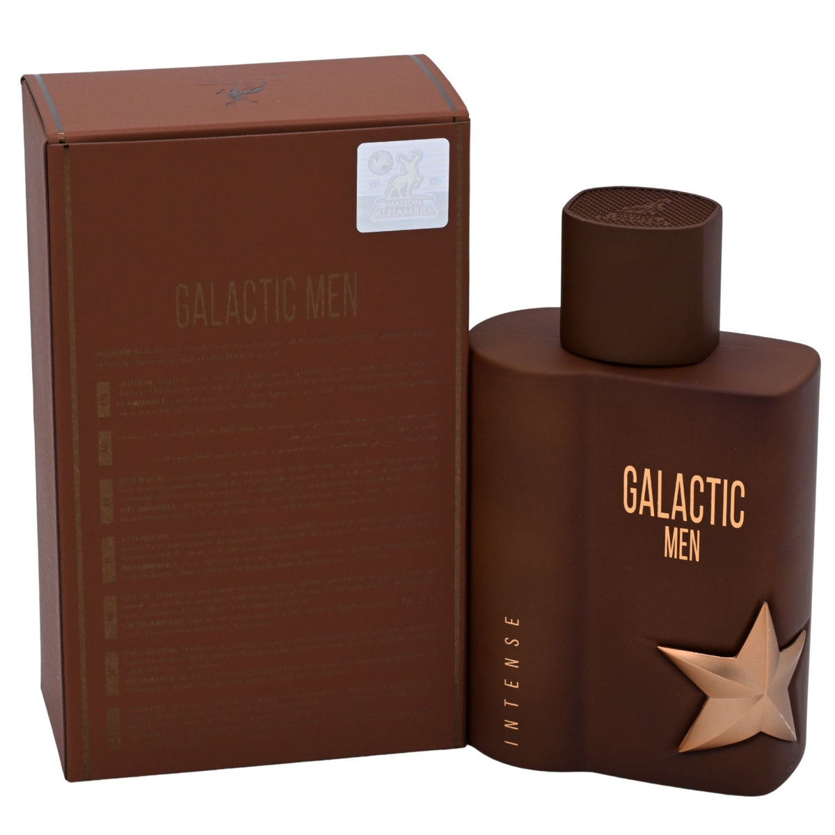 Maison Alhambra Galactic Men Intense Eau de Parfum Spray for Men 3.4 oz / 100 ml