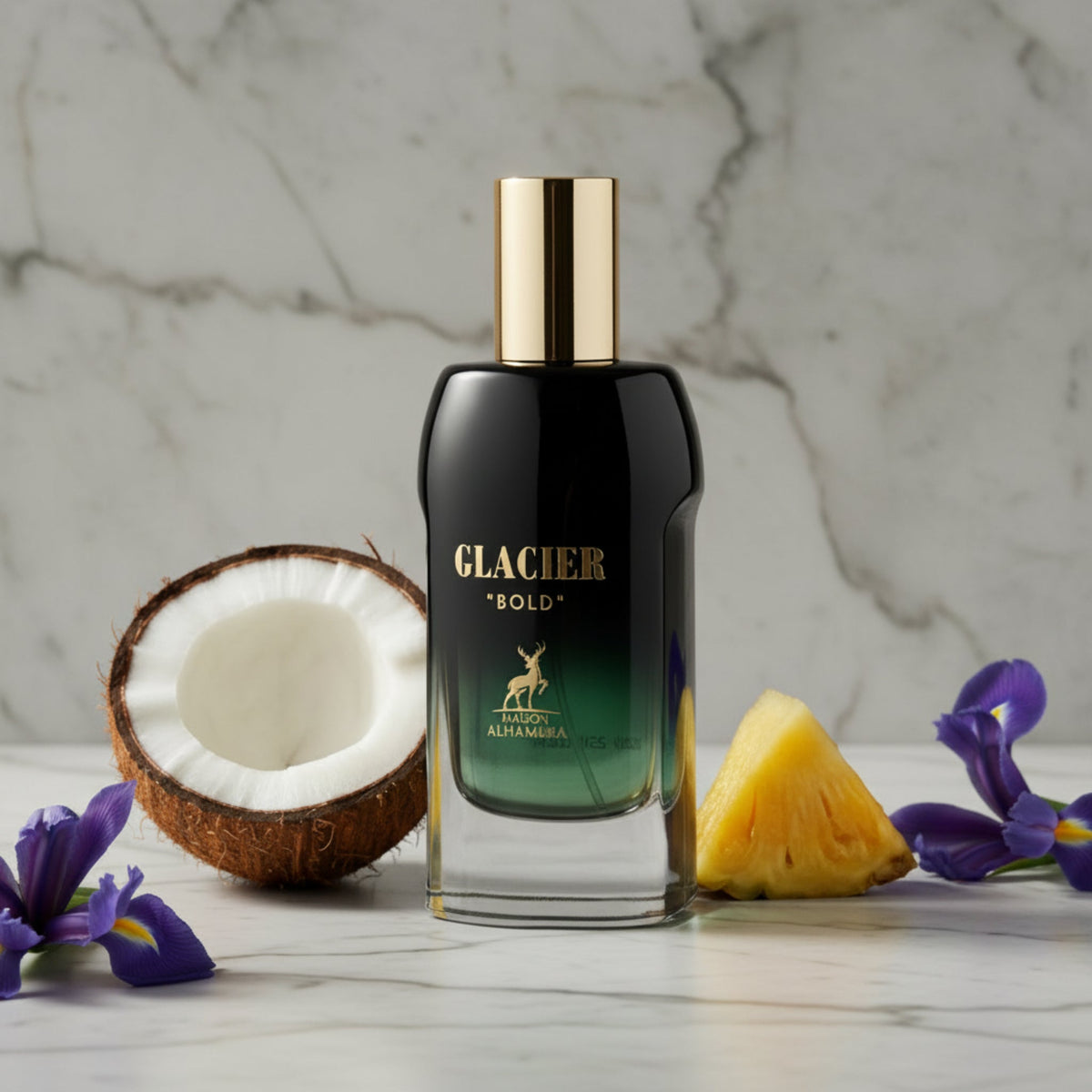 Maison Alhambra Glacier Bold Eau de Parfum Spray, Unisex, 3.4 oz (100 ml) - New Retail Box
