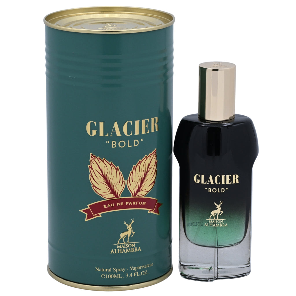 Maison Alhambra Glacier Bold Eau de Parfum Spray, Unisex, 3.4 oz (100 ml) - New Retail Box
