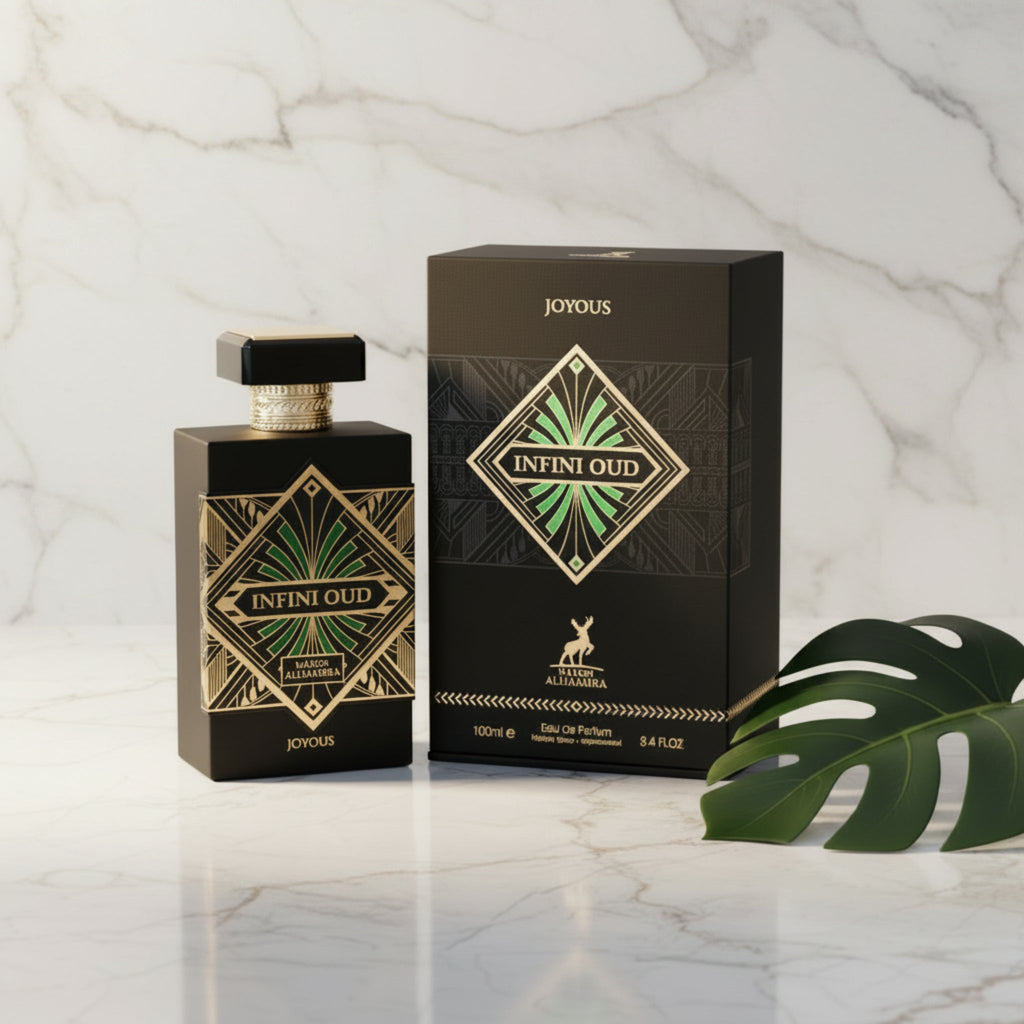 Maison Alhambra Infini Oud Joyous Eau de Parfum Spray Unisex 3.4 oz (100 ml) New in Retail Box