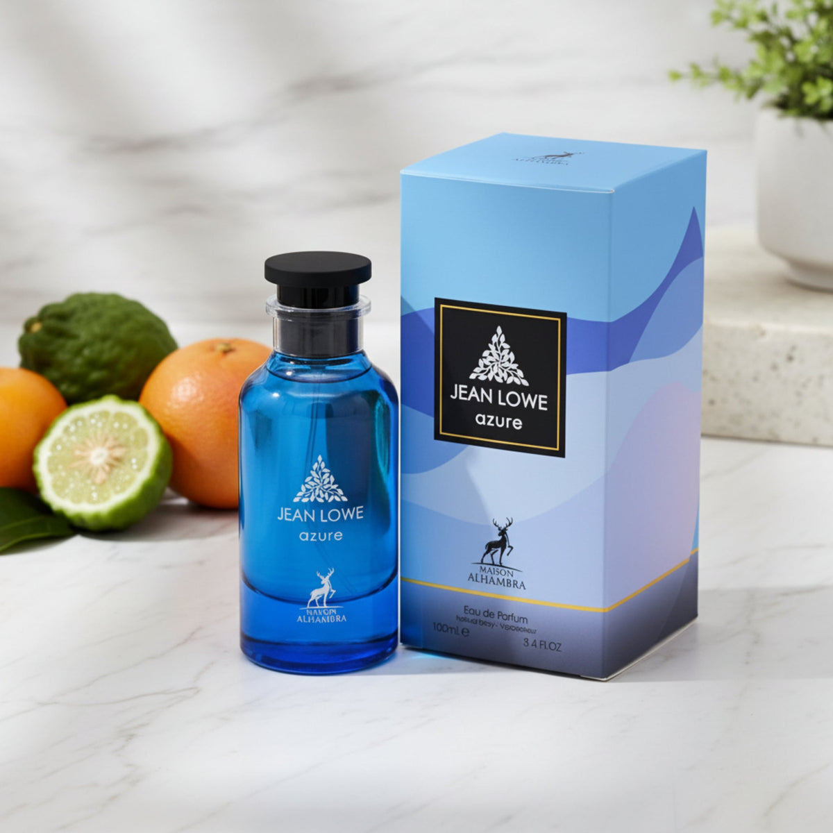 Maison Alhambra Jean Lowe Azure Eau de Parfum (EDP) Unisex Spray 3.4 oz (100 ml)