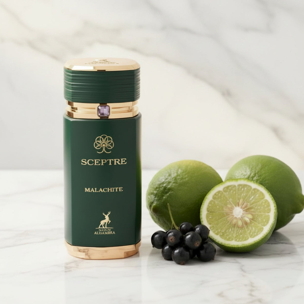 Maison Alhambra Sceptre Malachite Eau de Parfum Spray, Unisex, 3.4 oz (100ml)