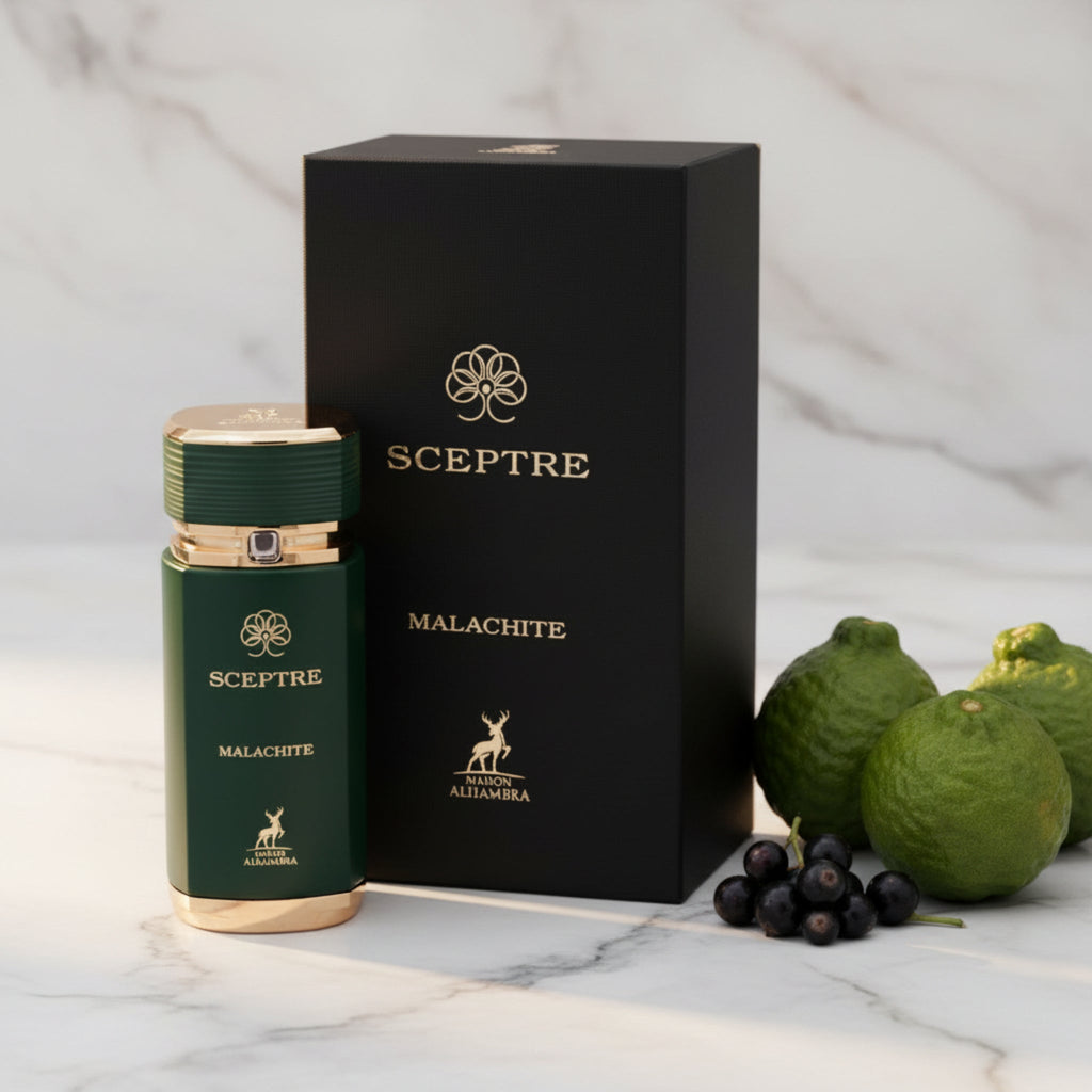 Maison Alhambra Sceptre Malachite Eau de Parfum Spray, Unisex, 3.4 oz (100ml)