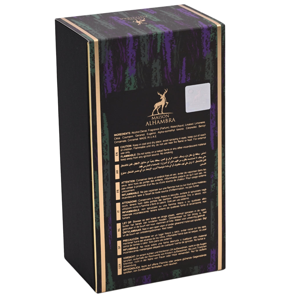 Maison Alhambra Sceptre Malachite Eau de Parfum Spray, Unisex, 3.4 oz (100ml)