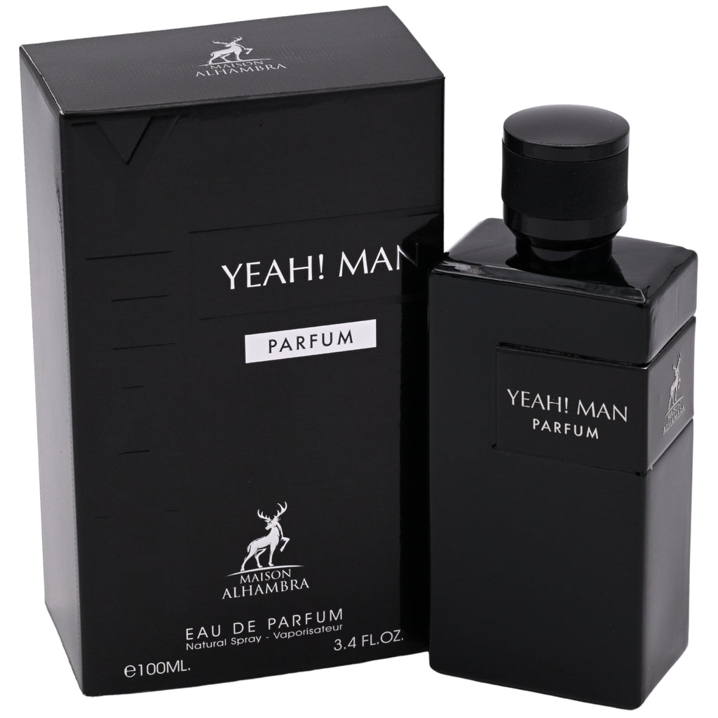 Maison Alhambra Yeah! Man Eau de Parfum Spray for Men 3.4 oz (100 ml)