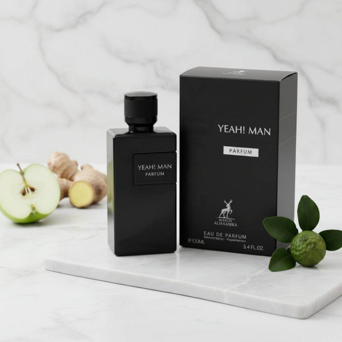 Maison Alhambra Yeah! Man Eau de Parfum Spray for Men 3.4 oz (100 ml)