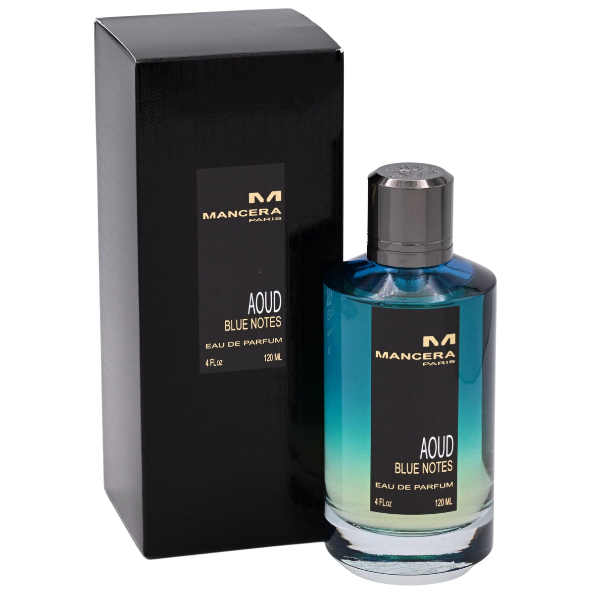 Mancera Aoud Blue Notes Eau de Parfum (EDP) Unisex Spray 4.0 oz / 120 ml, Made in France