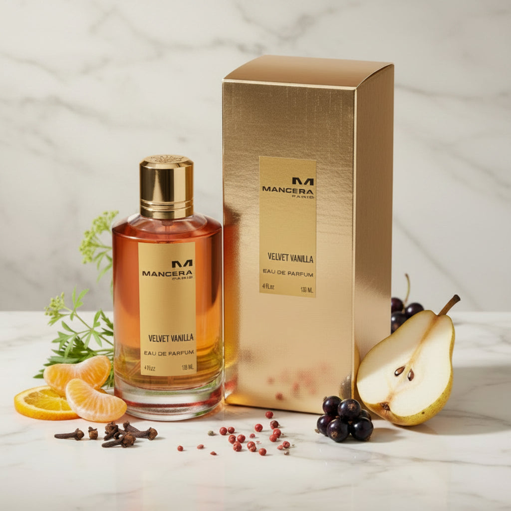 Mancera Velvet Vanilla Eau de Parfum Spray Unisex 4.0 oz (120 ml) by Mancera