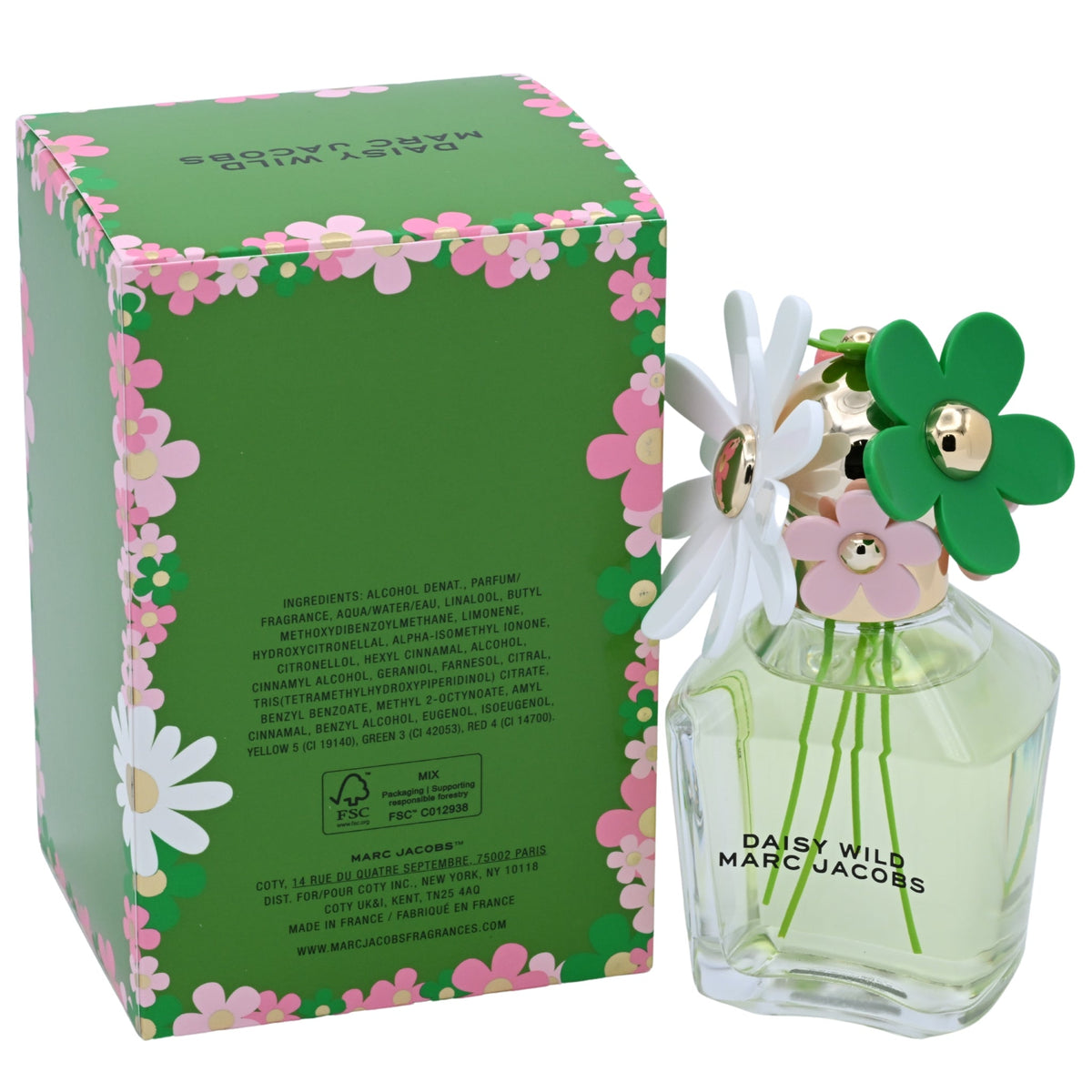 Marc Jacobs Daisy Wild Eau de Parfum (EDP) Spray for Women 3.3 oz New Retail Box
