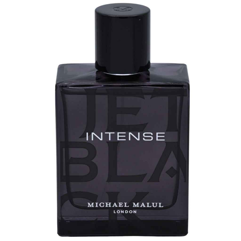 Michael Malul Jet Black Intense Eau de Parfum (EDP) Cologne for Men 3.4 oz Spray, Tester