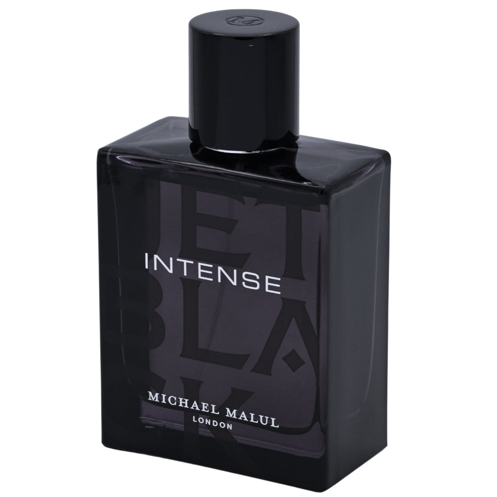 Michael Malul Jet Black Intense EDP Spray Men 3.4 oz New Box