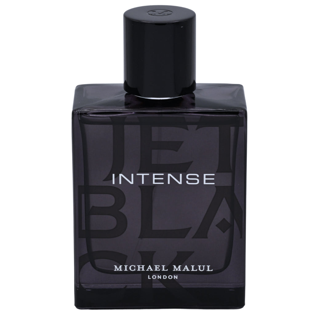 Michael Malul Jet Black Intense EDP Spray Men 3.4 oz New Box