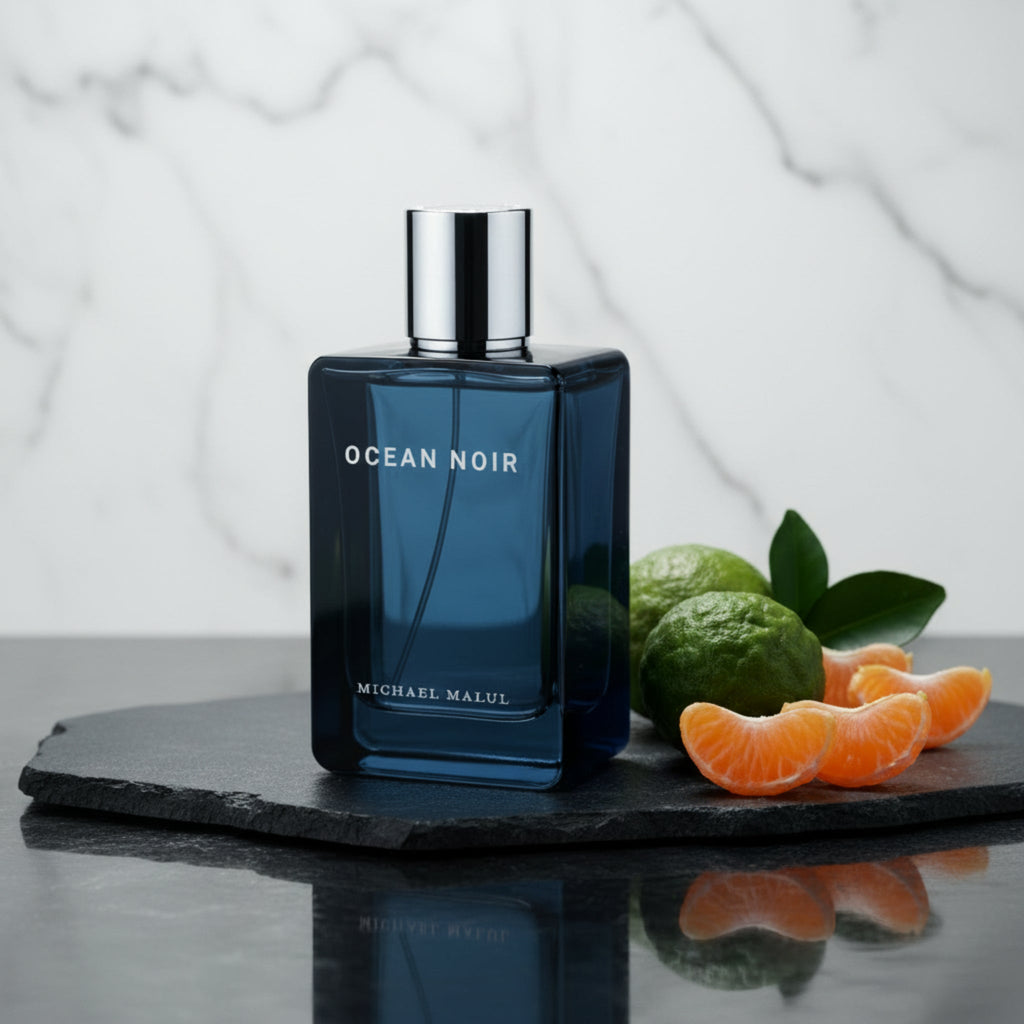 Michael Malul Ocean Noir EDP Spray Men 3.4 oz 100ml New Box