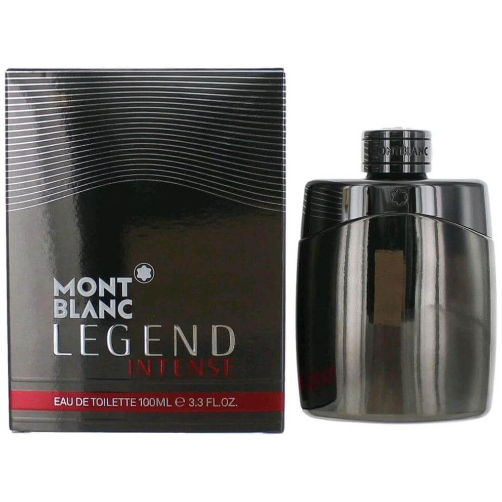 MONT BLANC LEGEND INTENSE Men 3.4 / 3.3 oz EDT Cologne New In Box