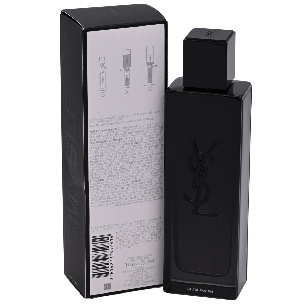 Myself by Yves Saint Laurent cologne for men EDP 3.3 / 3.4 oz New in Box