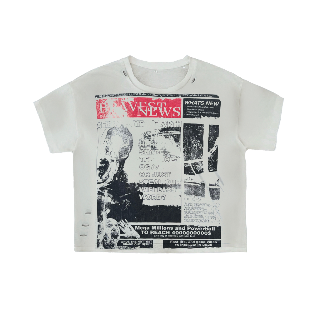 Newspaper Tee