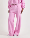 Nike Mid-Rise Wide-Leg Studio Fleece Pants