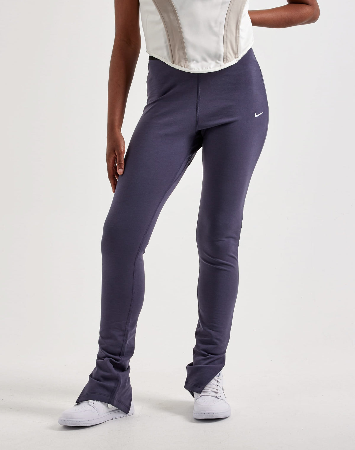 Nike High-Waisted Open-Hem Leggings