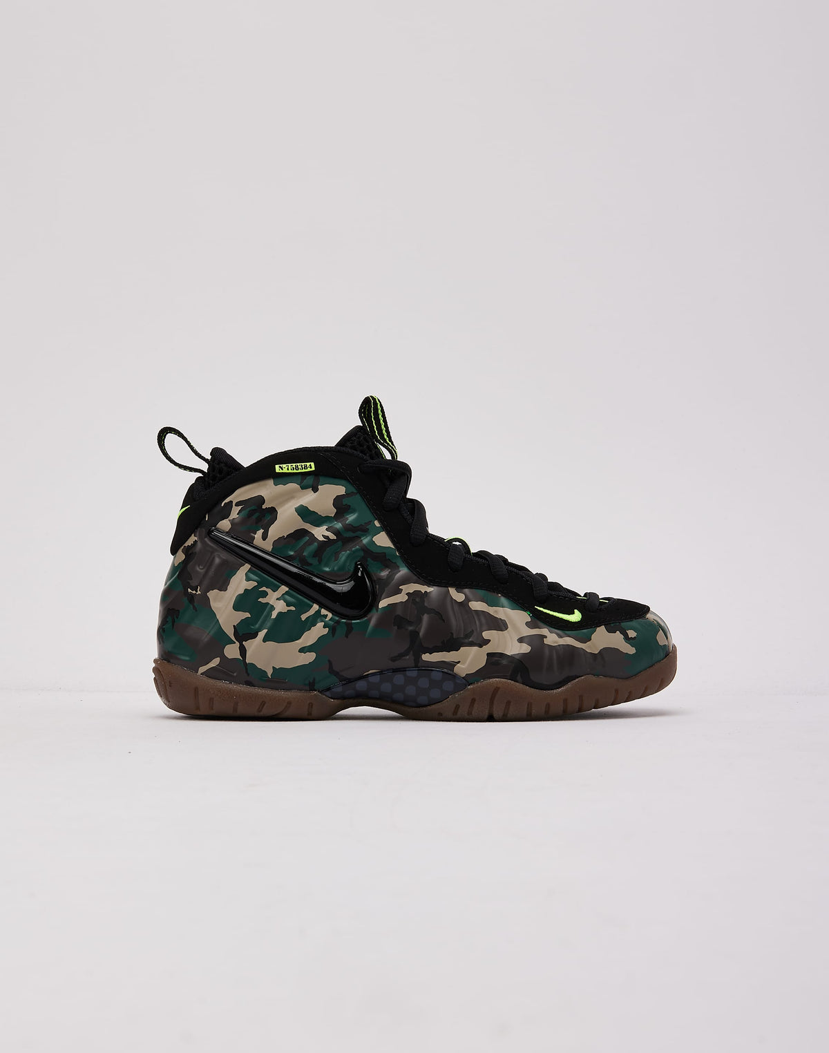 Nike Little Posite Pro PRM 'Green Camo' Pre-School