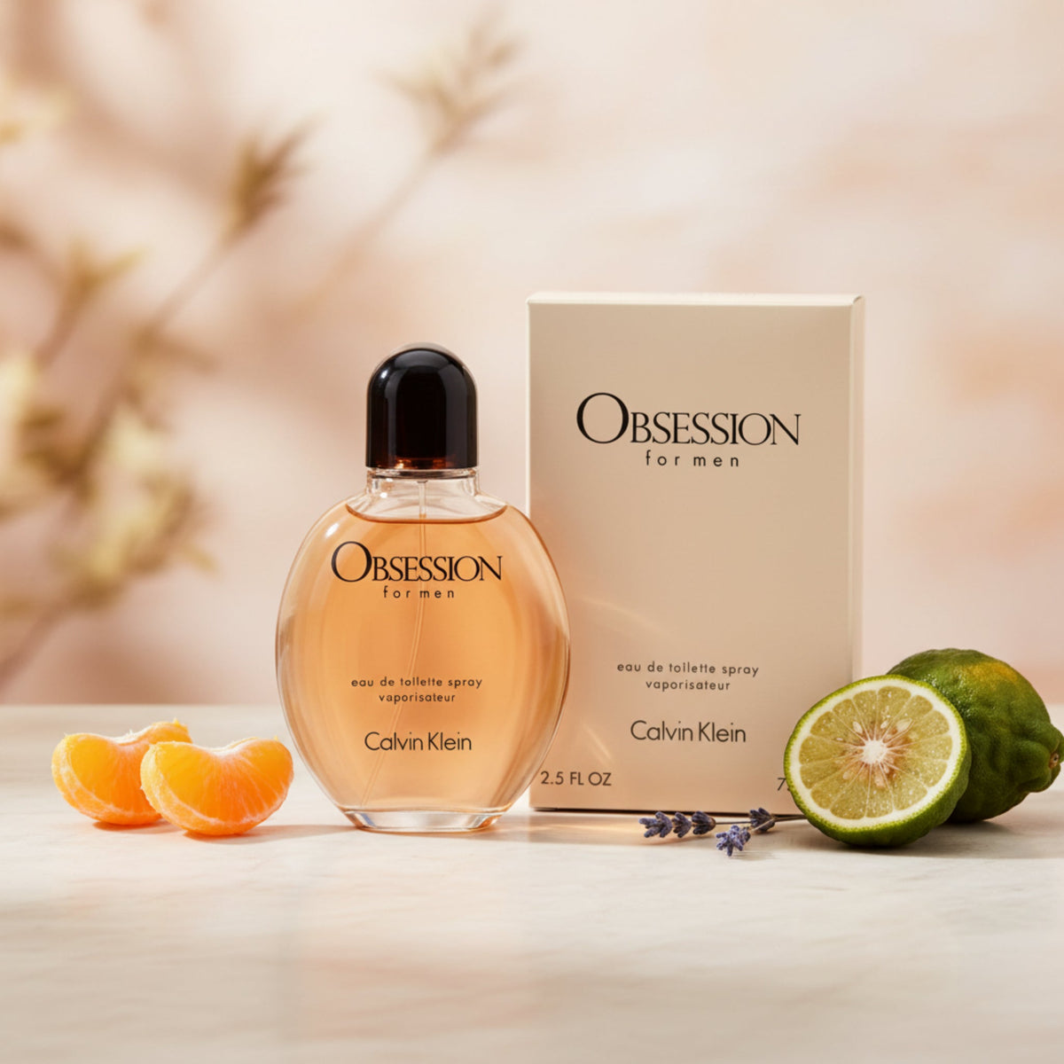 OBSESSION by Calvin Klein cologne for men EDT 2.5 oz New in Box