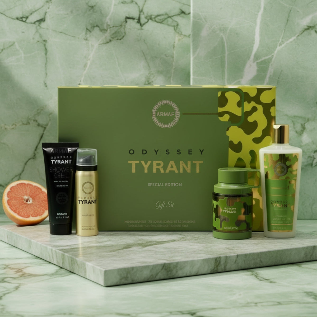 Odyssey Tyrant Special Edition by Armaf 4 pcs gift set for men EDP New in Box