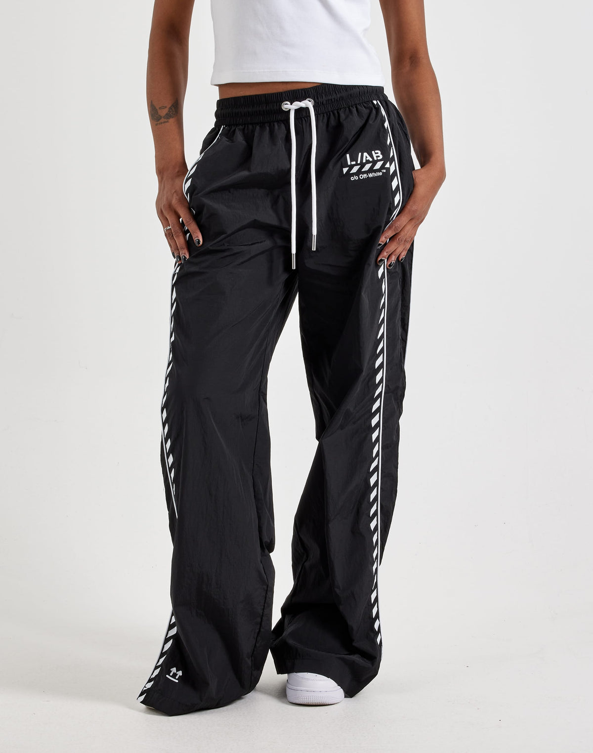 Off-White L/AB Nylon Track Pants