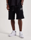 Off-White L/AB Diagonal Fleece Shorts