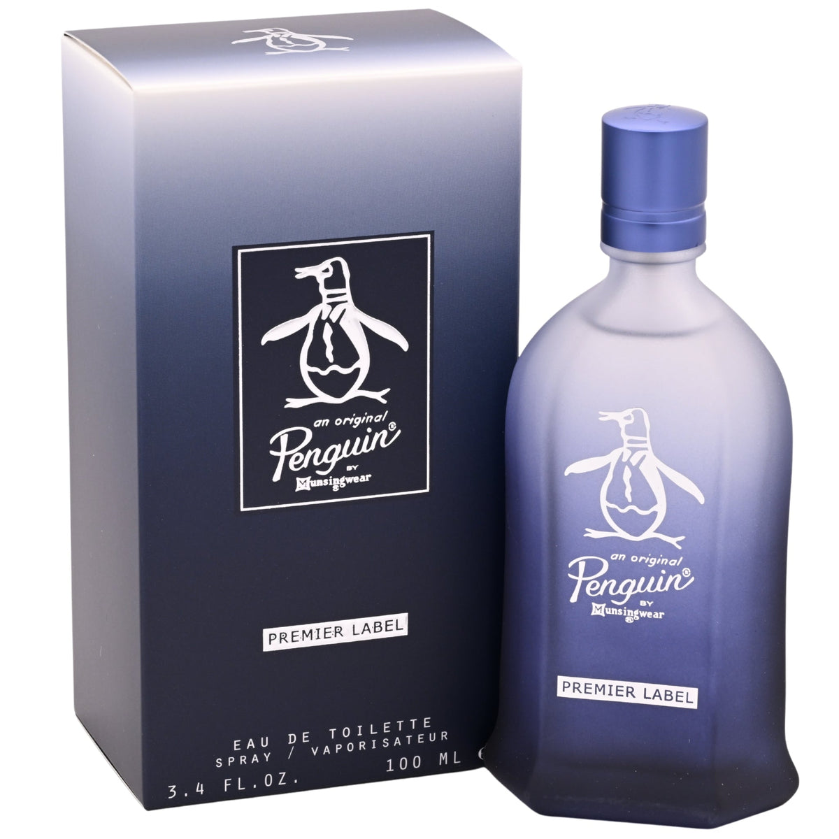 Original Penguin Premier Label Eau de Toilette Spray for Men 3.4 fl oz (100 mL) - New in Box