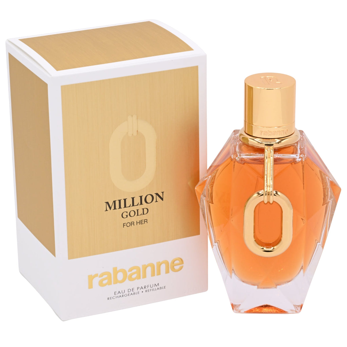 Paco Rabanne Million Gold EDP Spray Women 3 oz New Box