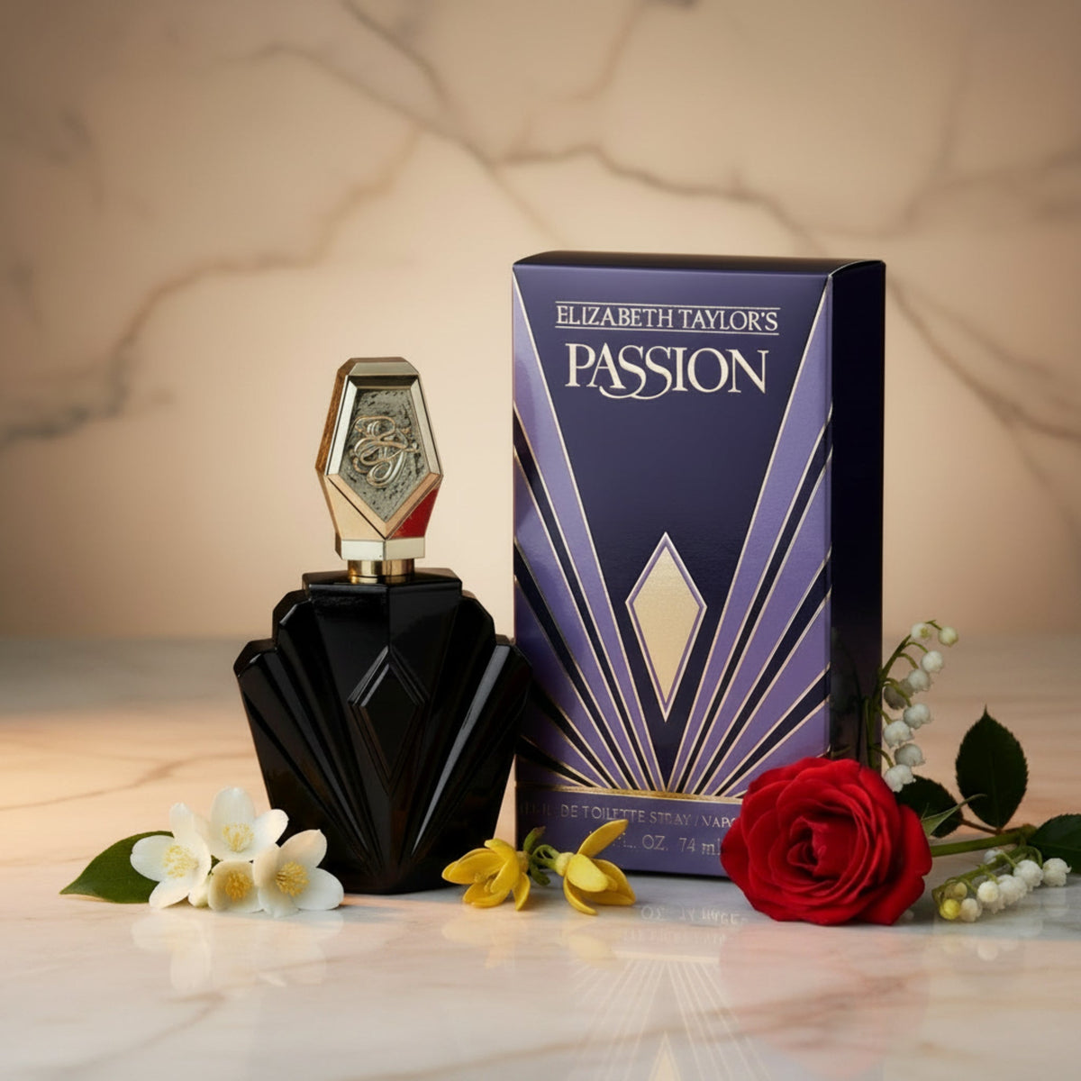 PASSION by Elizabeth Taylor 2.5 oz edt New in Box Sealed