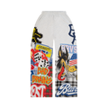 Patchwork Baggy Sweatpants