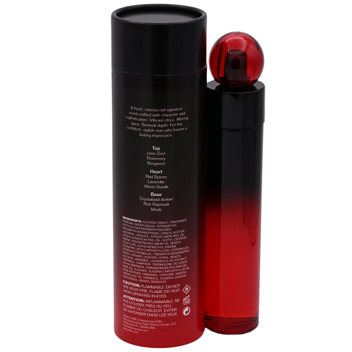 Perry Ellis 360 Red Profumo Eau de Parfum Spray for Men 3.4 oz (100 ml) New Retail Box