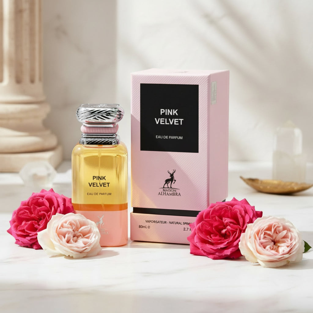 Pink Velvet by Maison Alhambra perfume for women EDP 2.7 oz New in Box