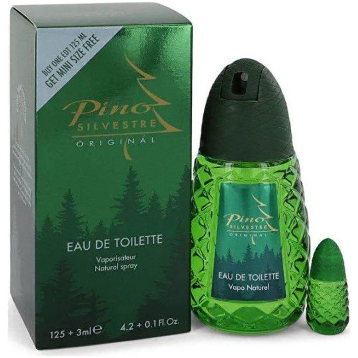 Pino Silvestre Original/Traval Size Mini EDT 4.2 + 0.1 oz New Box