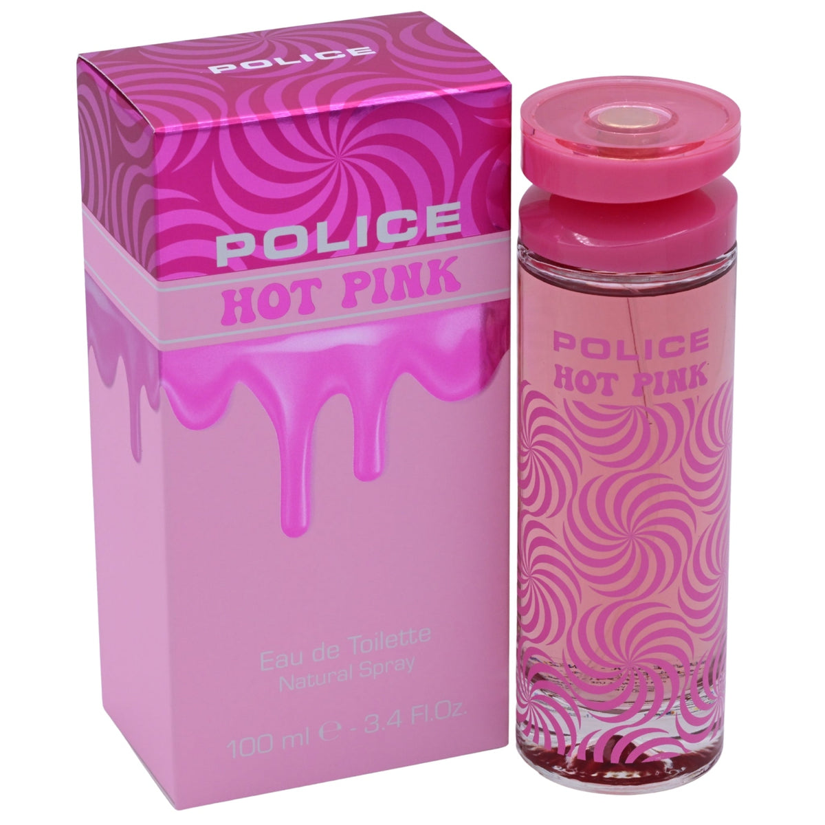 Police Hot Pink Eau de Toilette Spray for Women 3.4 oz (100 ml)