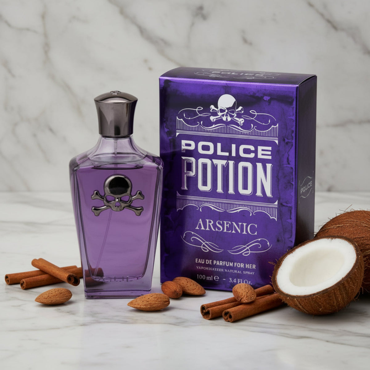 Police Potion Arsenic EDP Spray Women 3.3 oz 100ml New Box