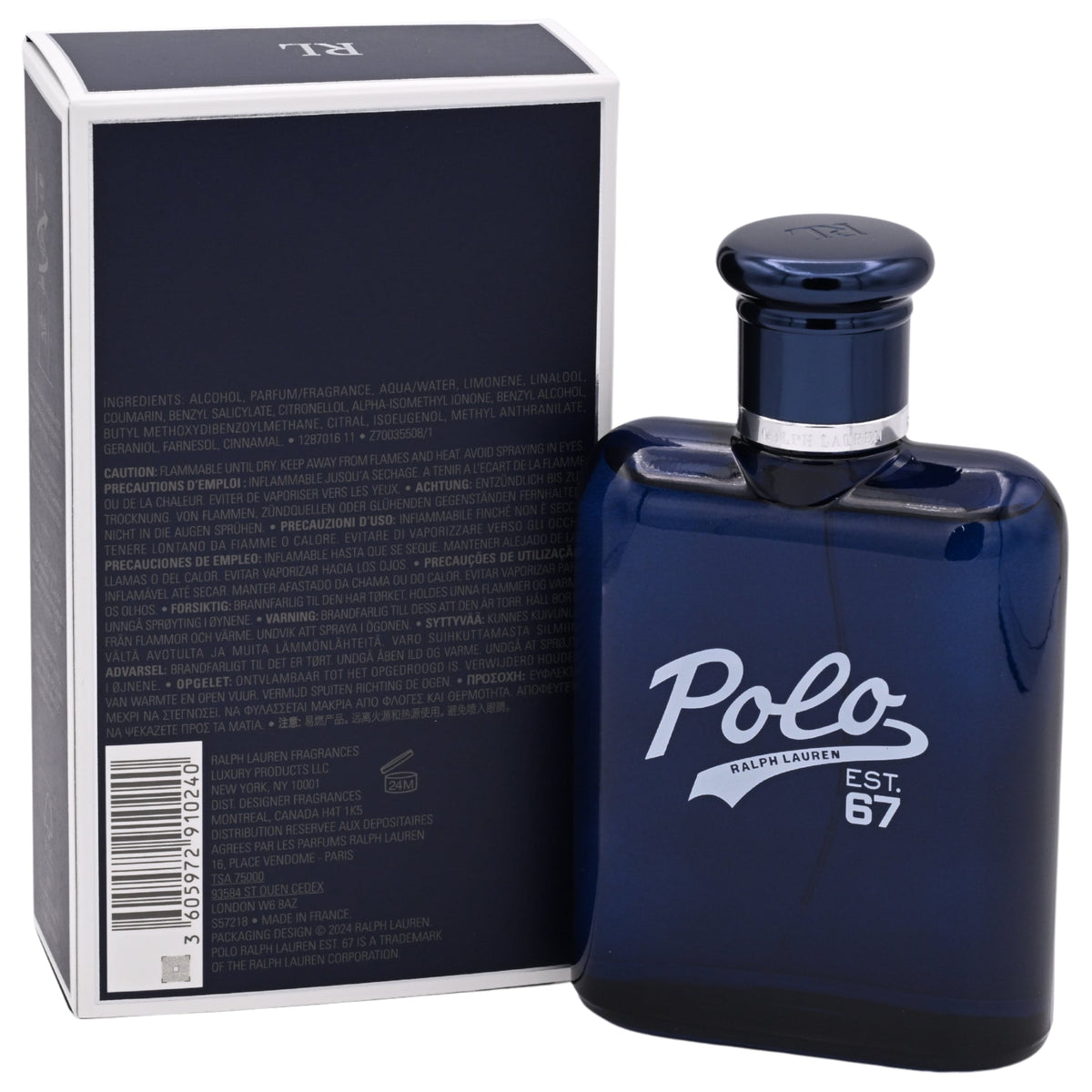 Polo Est. 67 by Ralph Lauren cologne for men EDT 4.2 oz New in Box