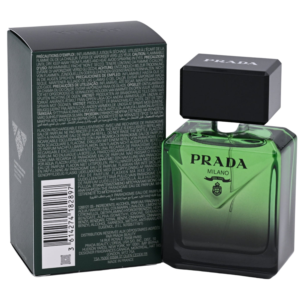 Prada Paradigme Eau de Parfum (EDP) Spray for Men 1.7 oz / 50 ml, Prada