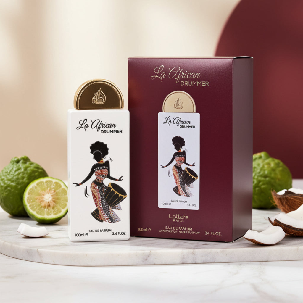 Pride La African Drummer Lattafa perfume unisex EDP 3.3 / 3.4 oz New in Box