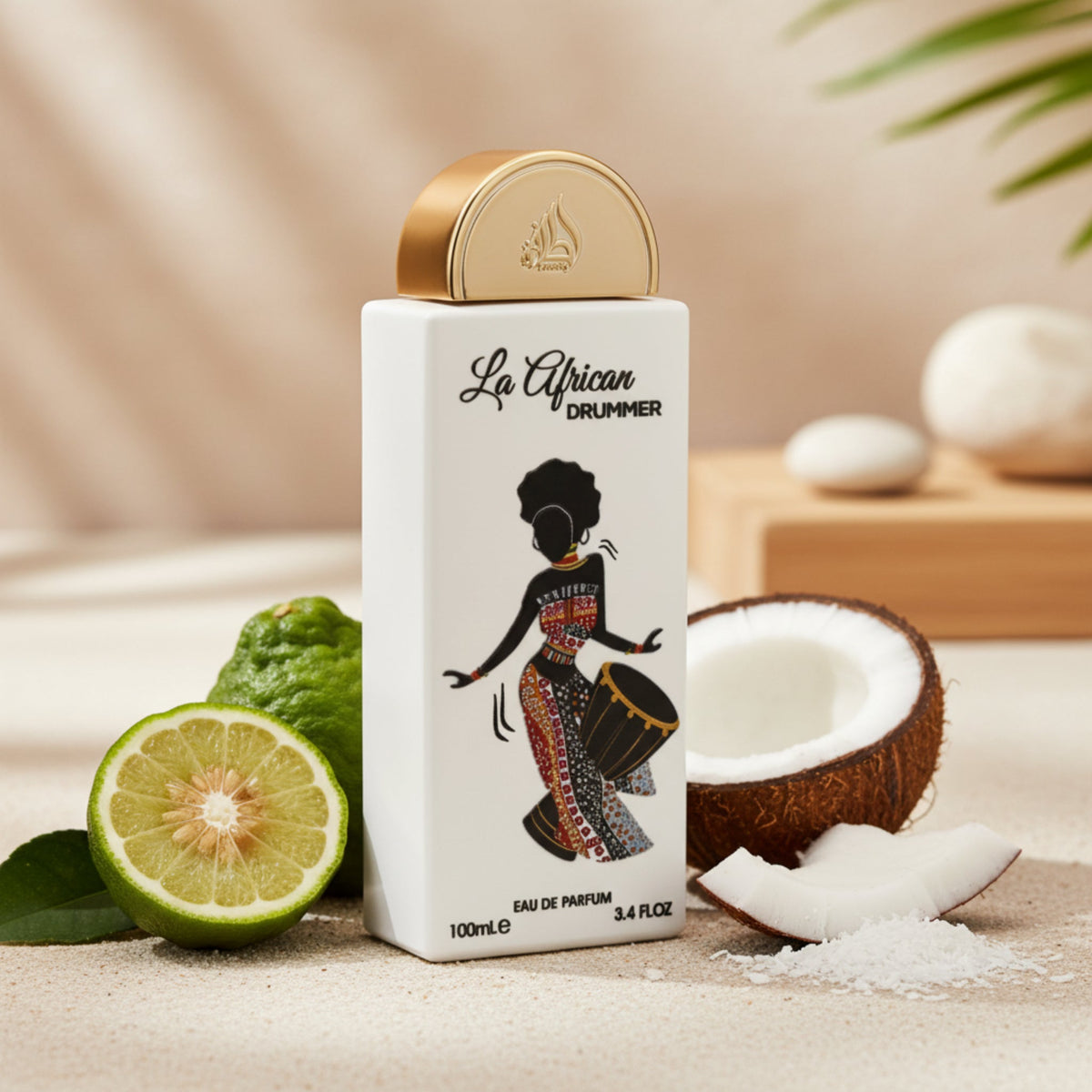 Pride La African Drummer Lattafa perfume unisex EDP 3.3 / 3.4 oz New in Box