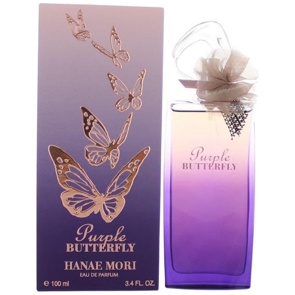 Purple Butterfly by Hanae Mori perfume for women 3.3 / 3.4 oz EDP New in Box