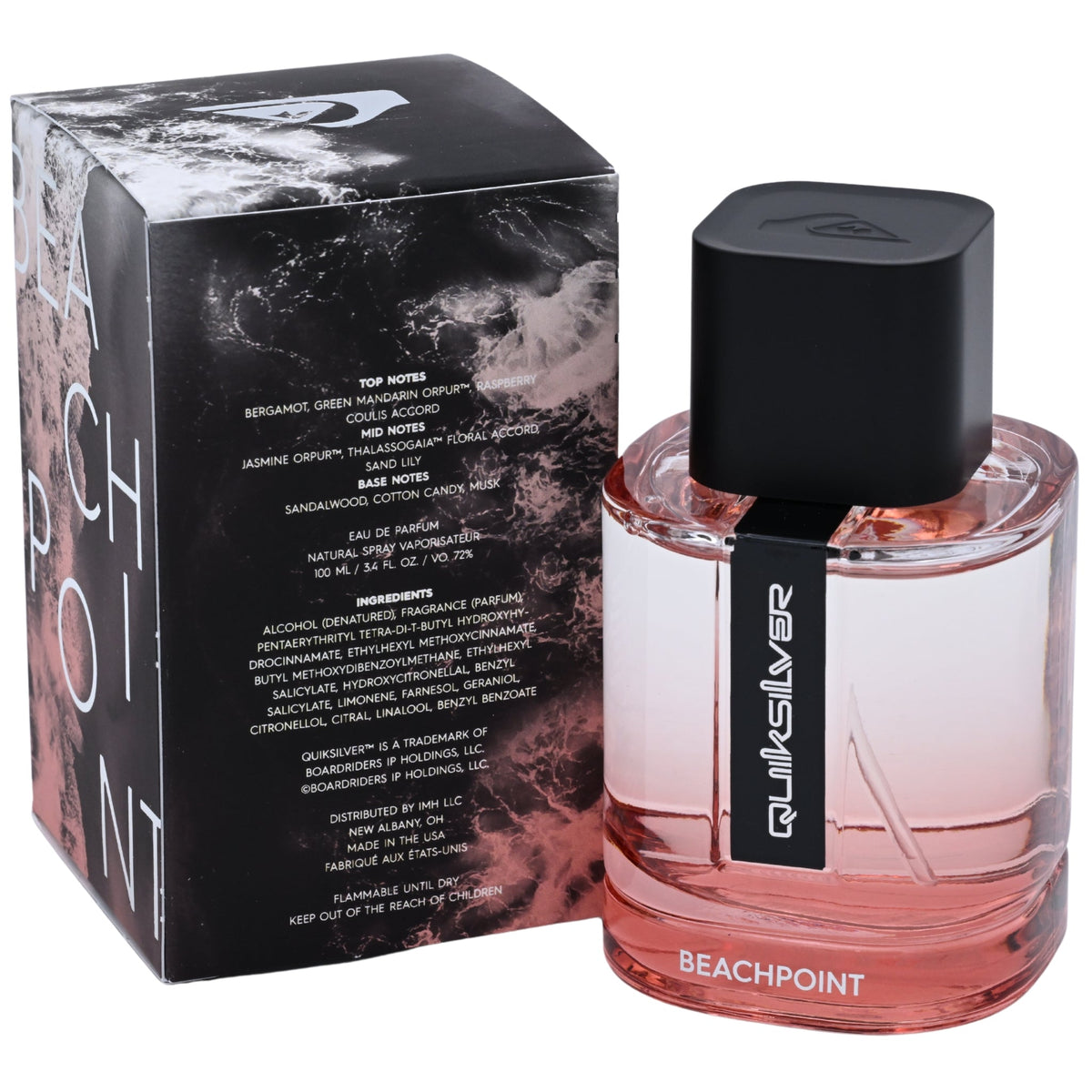 Quicksilver Beachpoint Eau de Parfum Spray for women 3.4 oz (100 ml) New Retail Box