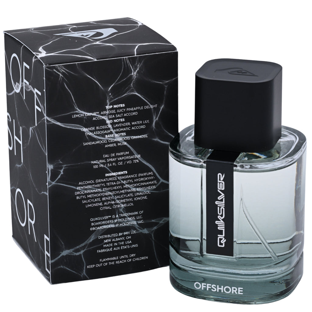 Quicksilver Offshore Eau de Parfum Spray for Men 3.4 oz (100 ml) - Quiksilver